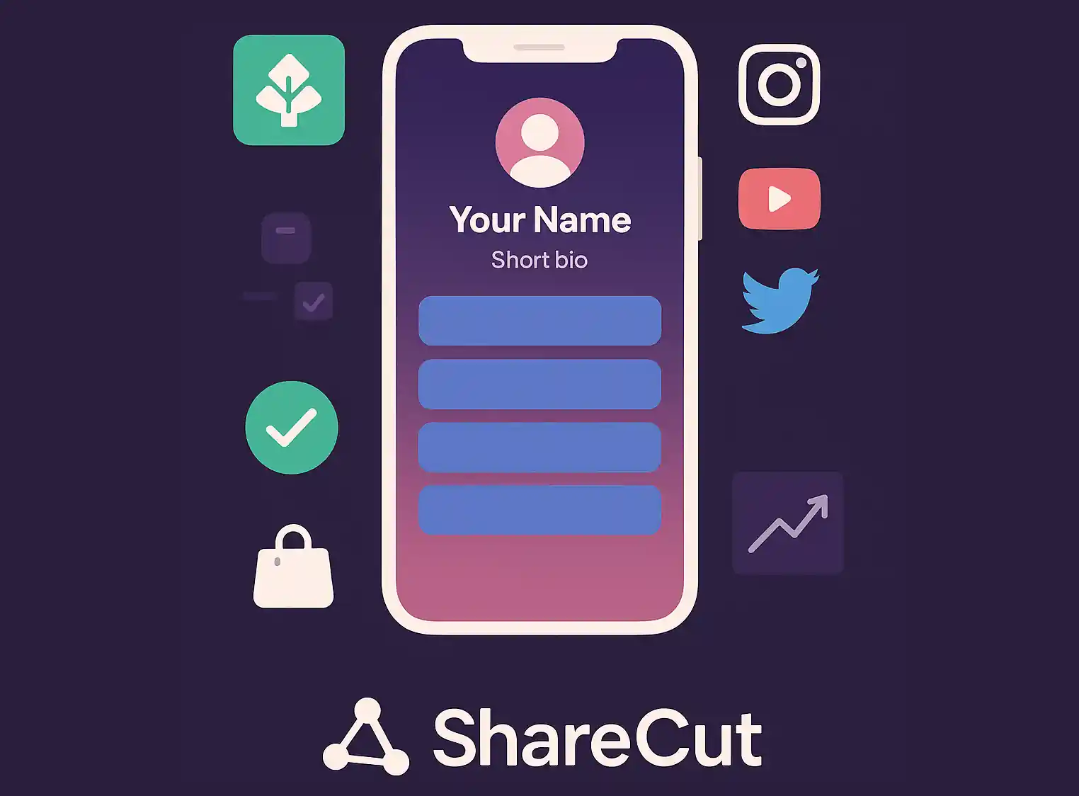 Create and Customize Your TreeLink with ShareCut