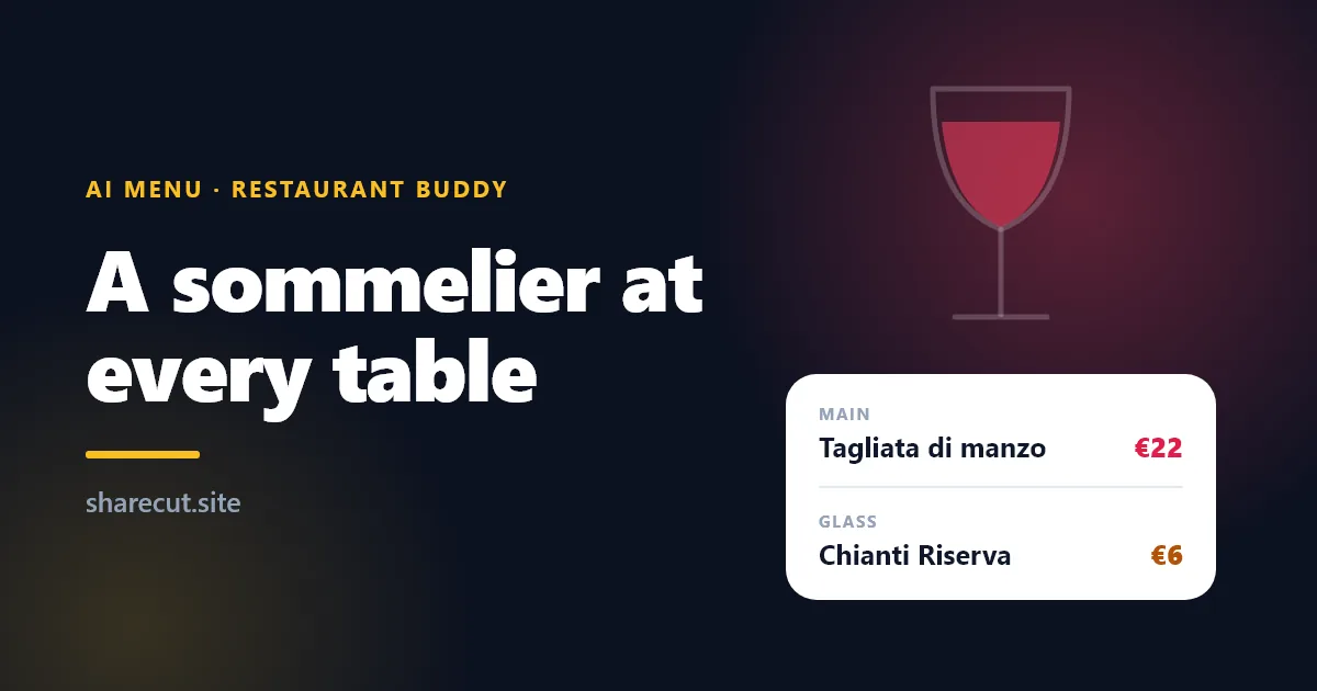 Your Restaurant Can Have a Sommelier at Every Table